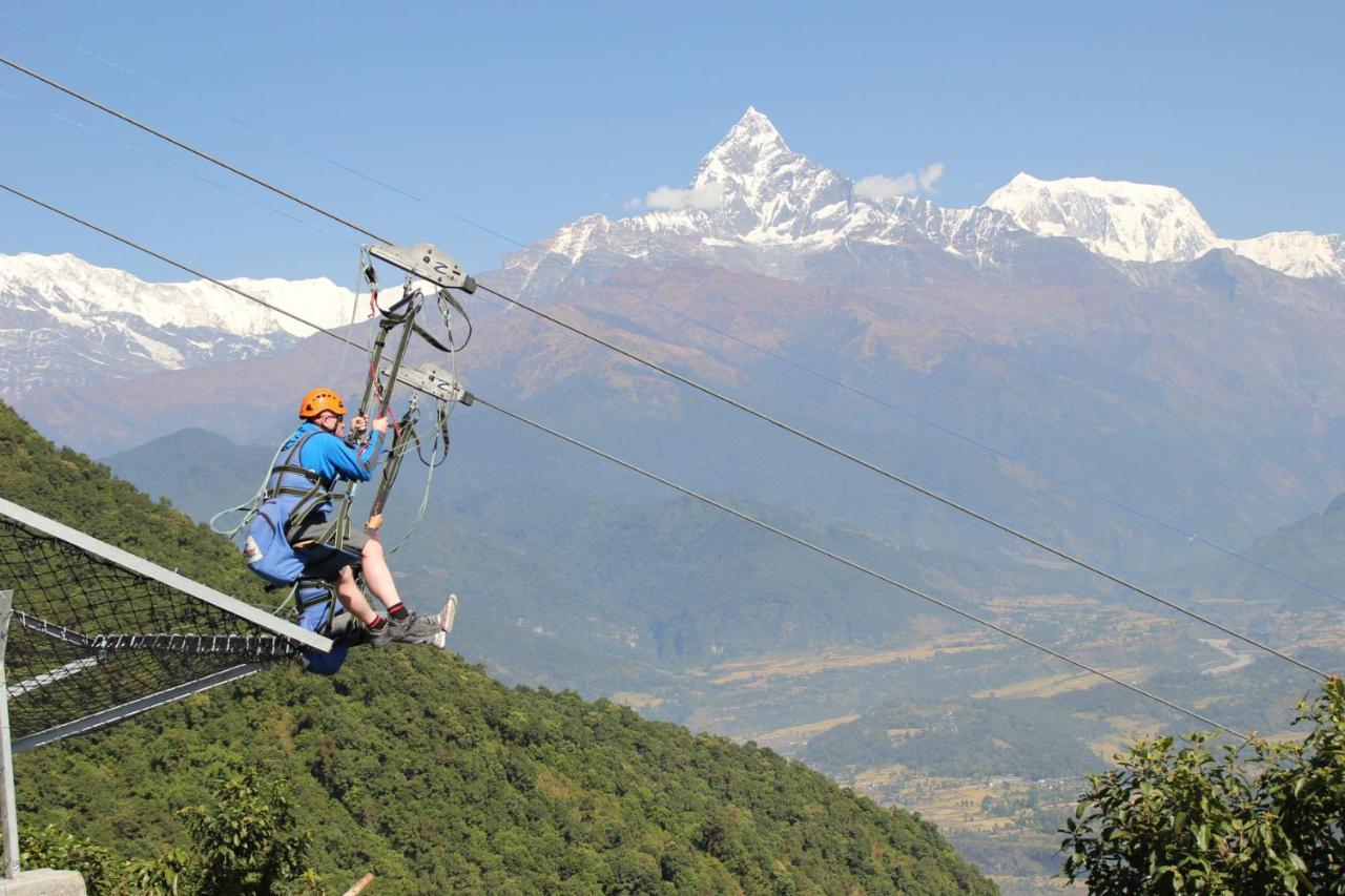 Es Deurali Resort Pokhara Kültér fotó